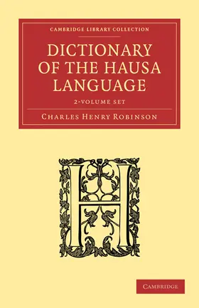 Robinson |  Dictionary of the Hausa Language 2 Volume Paperback Set | Buch |  Sack Fachmedien
