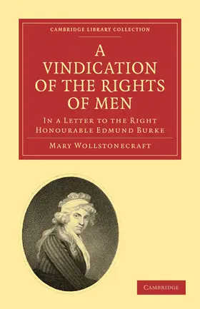 Wollstonecraft |  A Vindication of the Rights of Men | Buch |  Sack Fachmedien