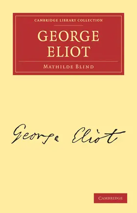 Blind |  George Eliot | Buch |  Sack Fachmedien