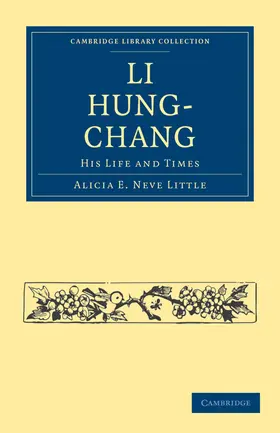 Little |  Li Hung-Chang | Buch |  Sack Fachmedien