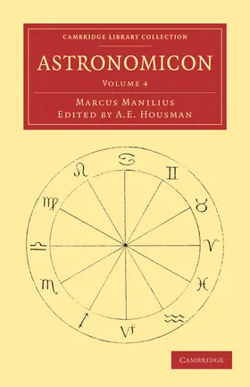 Manilius / Housman |  Astronomicon - Volume 4 | Buch |  Sack Fachmedien