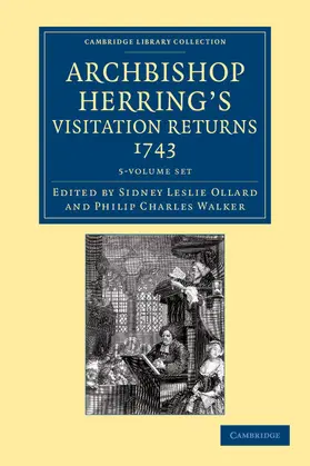 Ollard / Walker |  Archbishop Herring's Visitation Returns, 1743 5 Volume Set | Buch |  Sack Fachmedien