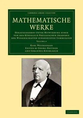 Weierstrass / Hettner / Knoblauch |  Mathematische Werke | Buch |  Sack Fachmedien