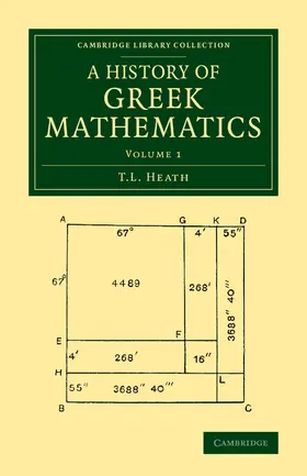 Heath |  A History of Greek Mathematics | Buch |  Sack Fachmedien