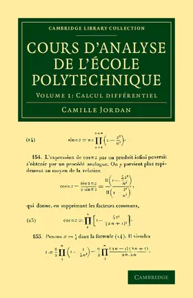 Jordan |  Cours D'Analyse de L'Ecole Polytechnique | Buch |  Sack Fachmedien