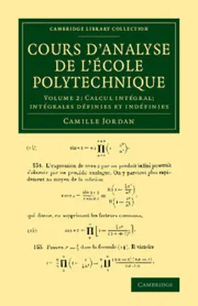 Jordan |  Cours D'Analyse de L'Ecole Polytechnique | Buch |  Sack Fachmedien