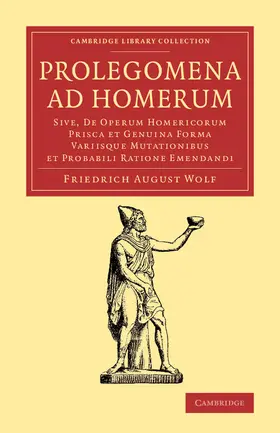 Wolf |  Prolegomena Ad Homerum | Buch |  Sack Fachmedien