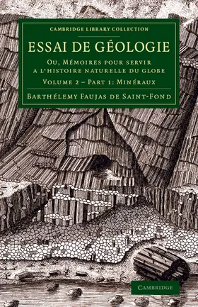 Faujas-De-St -Fond / Faujas-de-St.-Fond |  Essai de Geologie | Buch |  Sack Fachmedien