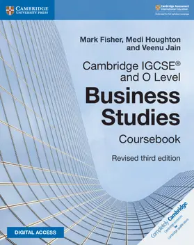 Fisher / Houghton / Jain |  Cambridge Igcse(r) and O Level Business Studies Revised Coursebook with Digital Access (2 Years) 3e | Buch |  Sack Fachmedien