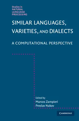 Zampieri / Nakov |  Similar Languages, Varieties, and Dialects | Buch |  Sack Fachmedien