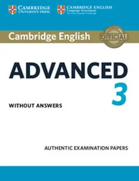  Cambridge English Advanced 3 Student's Book Without Answers | Buch |  Sack Fachmedien