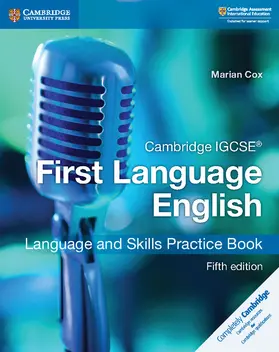 Cox |  Cambridge Igcse(r) First Language English Language and Skills Practice Book | Buch |  Sack Fachmedien
