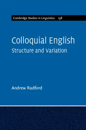Radford |  Colloquial English | Buch |  Sack Fachmedien