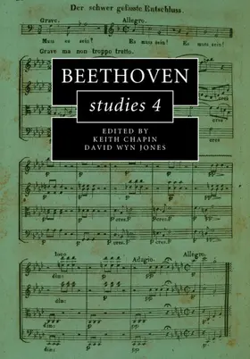 Chapin / Jones |  Beethoven Studies 4 | Buch |  Sack Fachmedien