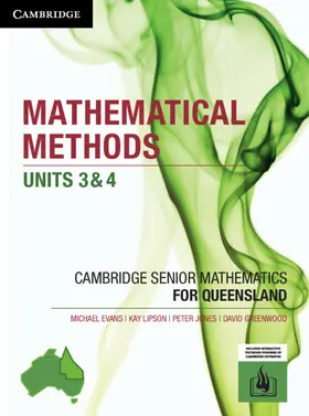 Evans / Lipson / Jones |  Mathematical Methods Units 3&4 for Queensland | Buch |  Sack Fachmedien
