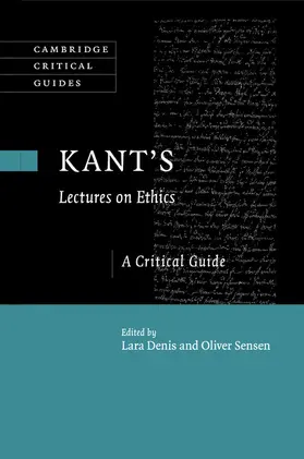 Sensen / Denis |  Kant's Lectures on Ethics | Buch |  Sack Fachmedien