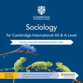 O'Neill / Cowper / Keane |  Cambridge International AS & A Level Sociology Digital Teacher's Resource Access Card | Sonstiges |  Sack Fachmedien