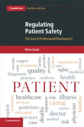 Quick |  Regulating Patient Safety | Buch |  Sack Fachmedien