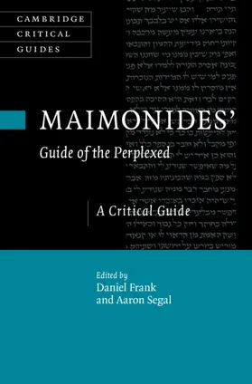 Frank / Segal |  Maimonides' Guide of the Perplexed | Buch |  Sack Fachmedien