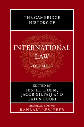 Giltaij / Eidem / Tuori |  The Cambridge History of International Law: Volume 4, International Law in the Middle East and the Mediterranean during Antiquity | Buch |  Sack Fachmedien