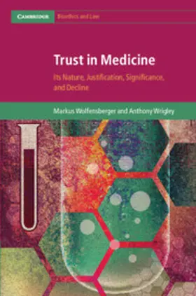 Wolfensberger / Wrigley |  Trust in Medicine | Buch |  Sack Fachmedien