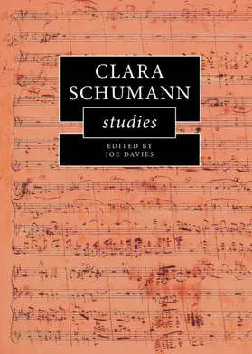 Davies |  Clara Schumann Studies | Buch |  Sack Fachmedien