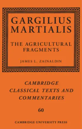 Zainaldin |  Gargilius Martialis | Buch |  Sack Fachmedien