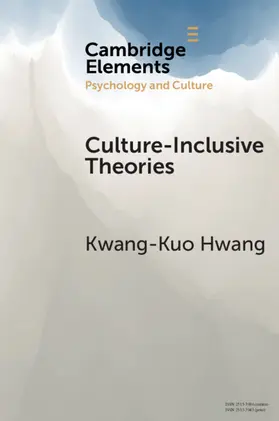 Hwang |  Culture-Inclusive Theories | Buch |  Sack Fachmedien