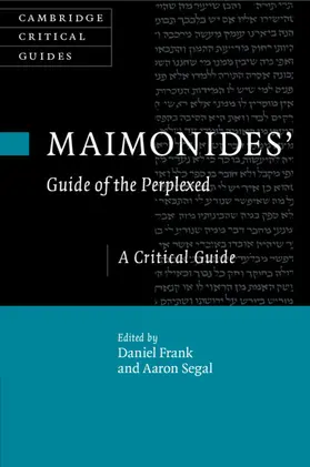 Frank / Segal |  Maimonides' Guide of the Perplexed | Buch |  Sack Fachmedien