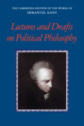 Rauscher |  Kant: Lectures and Drafts on Political Philosophy | Buch |  Sack Fachmedien