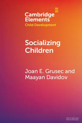 Grusec / Davidov |  Socializing Children | Buch |  Sack Fachmedien