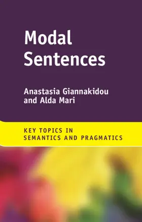Mari / Giannakidou |  Modal Sentences | Buch |  Sack Fachmedien