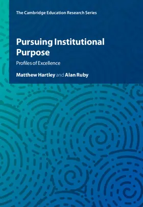 Hartley / Ruby |  Pursuing Institutional Purpose | Buch |  Sack Fachmedien