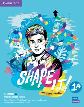 Thacker / Anderson / Durrant |  Shape It! Level 1 Combo a Student's Book and Workbook with Practice Extra | Buch |  Sack Fachmedien