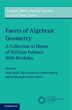 Aluffi / Anderson / Hering |  Facets of Algebraic Geometry 2 Volume Paperback Set | Buch |  Sack Fachmedien