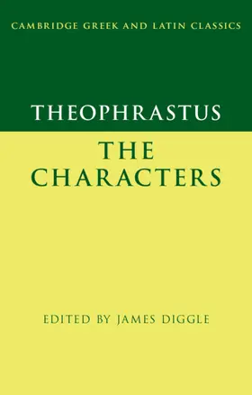 Diggle |  Theophrastus | Buch |  Sack Fachmedien