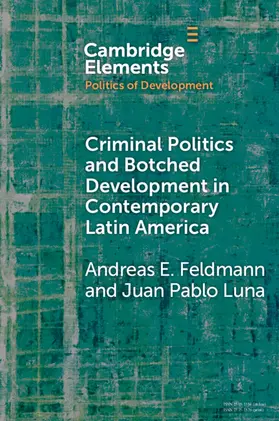 Feldmann / Luna |  Criminal Politics and Botched Development in Contemporary Latin America | Buch |  Sack Fachmedien