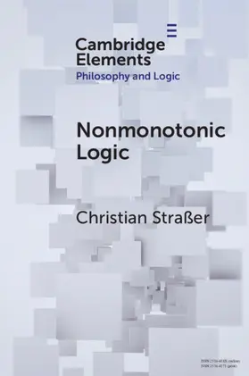Straßer |  Nonmonotonic Logic | Buch |  Sack Fachmedien