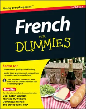 Erotopoulos / Schmidt / Williams |  French For Dummies, with CD | Buch |  Sack Fachmedien