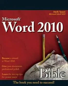 Tyson |  Word 2010 Bible | eBook | Sack Fachmedien