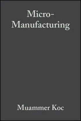 Koc / Koç / Özel |  Micro-Manufacturing | eBook | Sack Fachmedien