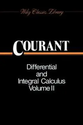 Courant | Differential and Integral Calculus, Volume 2 | E-Book | sack.de