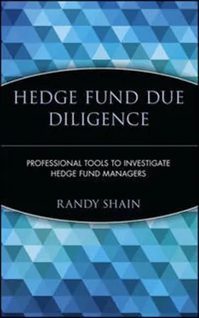Shain |  Hedge Fund Due Diligence | eBook | Sack Fachmedien