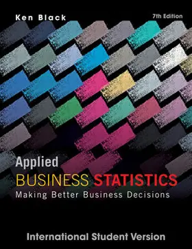  Applied Business Statistics | Buch |  Sack Fachmedien