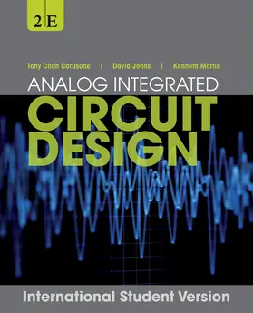 Johns / Carusone / Martin |  Analog Integrated Circuit Design, International Student Version | Buch |  Sack Fachmedien