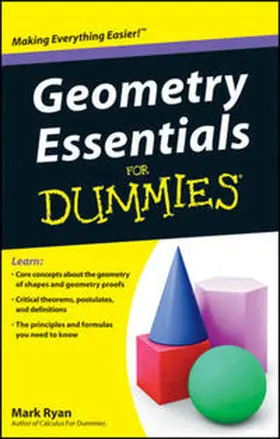 Ryan |  Geometry Essentials For Dummies | eBook | Sack Fachmedien