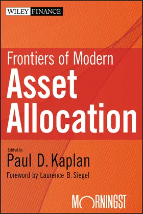 Kaplan |  Frontiers of Modern Asset Allocation | Buch |  Sack Fachmedien