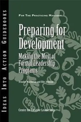 Martineau / Johnson |  Preparing for Development | eBook | Sack Fachmedien