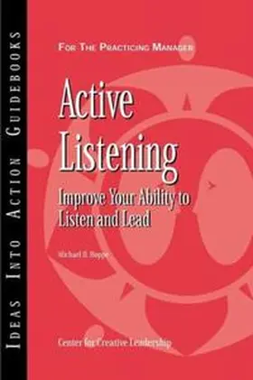 Hoppe |  Active Listening | eBook | Sack Fachmedien