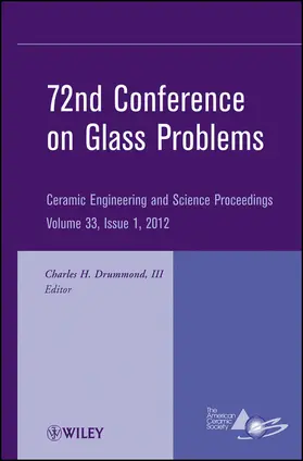 Drummond | 72nd Conference on Glass Problems | Buch | 978-1-118-20587-7 | sack.de